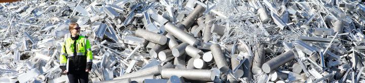 Kierrätettävää alumiinia